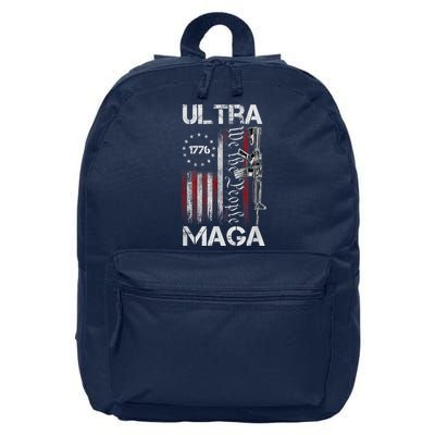 Anti Joe Biden Ultra Maga The Return Of The Great Maga King 16 in Basic Backpack