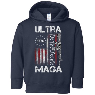 Anti Joe Biden Ultra Maga The Return Of The Great Maga King Toddler Hoodie