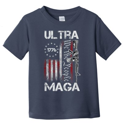 Anti Joe Biden Ultra Maga The Return Of The Great Maga King Toddler T-Shirt