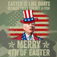 Anti Joe Biden Merry 4th Of Easter 4th Of July Legacy Tie Dye Trucker Hat