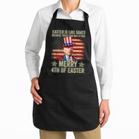 Anti Joe Biden Merry 4th Of Easter 4th Of July Apron