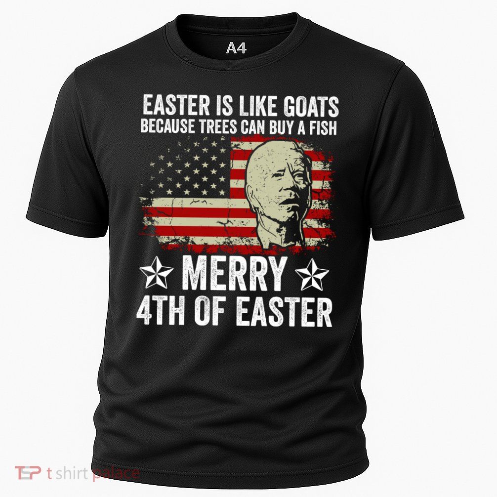 Anti Joe Biden Merry 4th Of Easter 4th Of July Performance Shirt