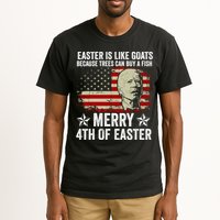 Anti Joe Biden Merry 4th Of Easter 4th Of July Tall T-Shirt