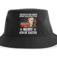Anti Joe Biden Merry 4th Of Easter 4th Of July Sustainable Bucket Hat