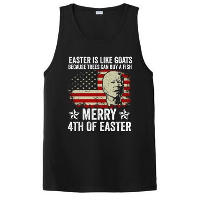 Anti Joe Biden Merry 4th Of Easter 4th Of July PosiCharge Competitor Tank