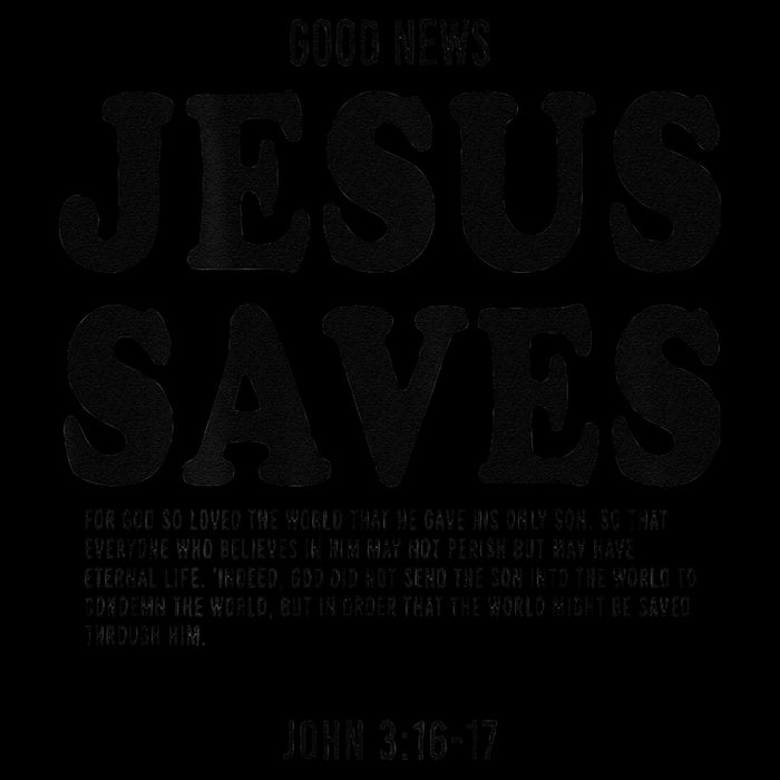 Aesthetic Jesus Christian Bible Verse  Jesus Saves Back Backpack
