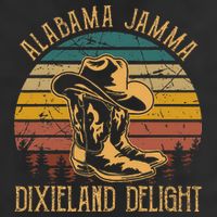 Alabama Jamma Dixieland Delight Cowboy Hat And Boots 25L Jumbo Tote