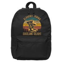 Alabama Jamma Dixieland Delight Graphic Cow Hat And Boots 16 in Basic Backpack