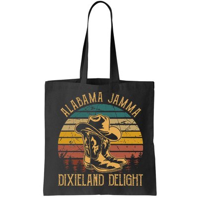 Alabama Jamma Dixieland Delight Graphic Cow Hat And Boots Bag