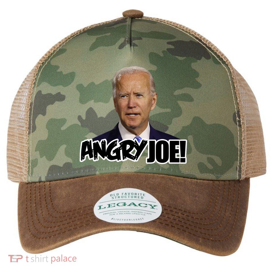 Angry Joe! Funny Biden Legacy Tie Dye Trucker Hat