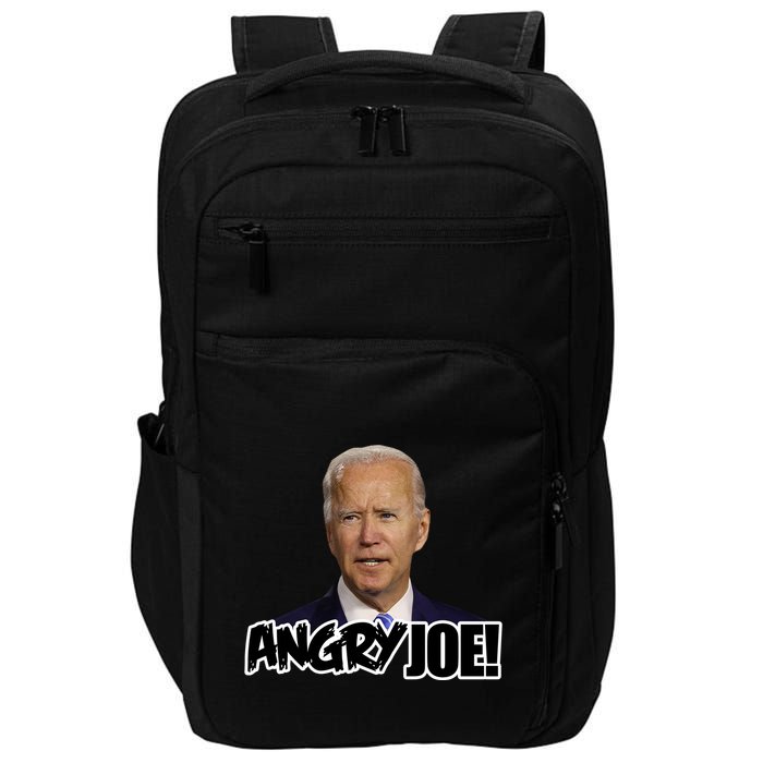 Angry Joe! Funny Biden Impact Tech Backpack