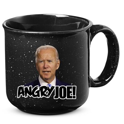 Angry Joe! Funny Biden 15oz Campfire Ceramic Mug