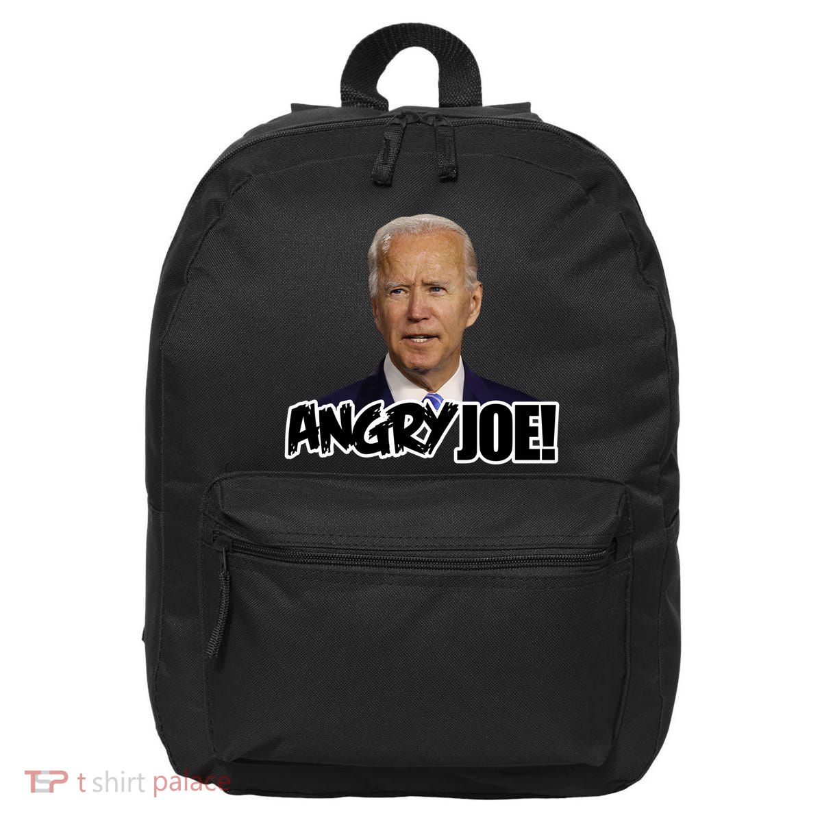 Angry Joe! Funny Biden 16 in Basic Backpack