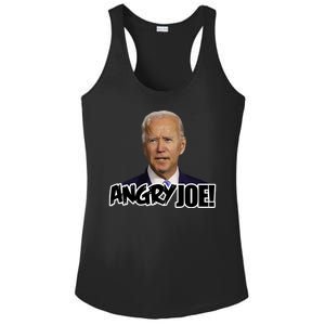 Angry Joe! Funny Biden Ladies PosiCharge Competitor Racerback Tank