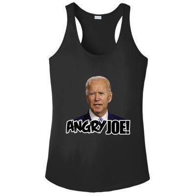 Angry Joe! Funny Biden Ladies PosiCharge Competitor Racerback Tank