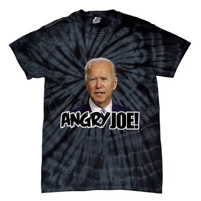 Angry Joe! Funny Biden Tie-Dye T-Shirt