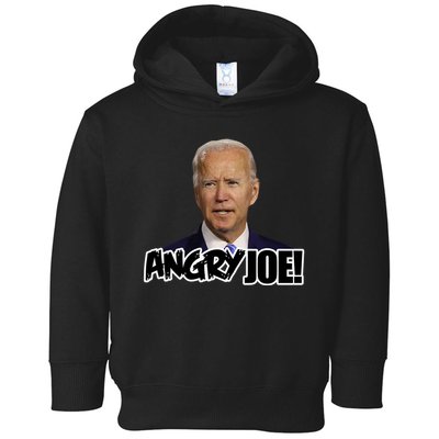 Angry Joe! Funny Biden Toddler Hoodie