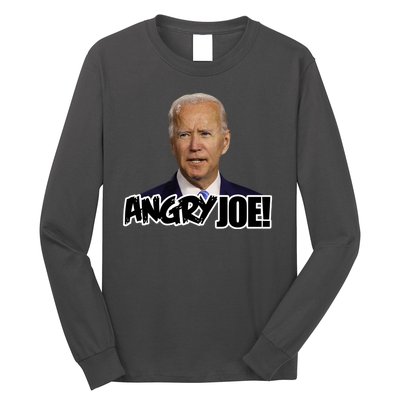 Angry Joe! Funny Biden Long Sleeve Shirt