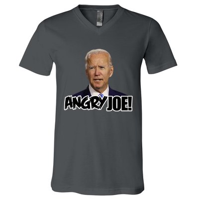 Angry Joe! Funny Biden V-Neck T-Shirt