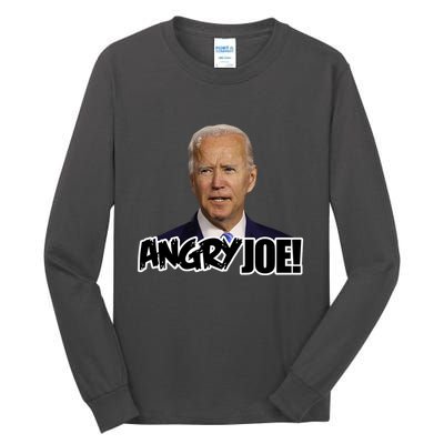 Angry Joe! Funny Biden Tall Long Sleeve T-Shirt