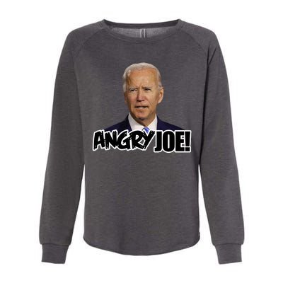 Angry Joe! Funny Biden Womens California Wash Sweatshirt