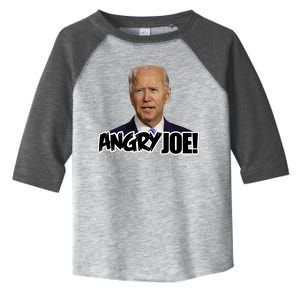 Angry Joe! Funny Biden Toddler Fine Jersey T-Shirt