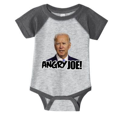 Angry Joe! Funny Biden Infant Baby Jersey Bodysuit