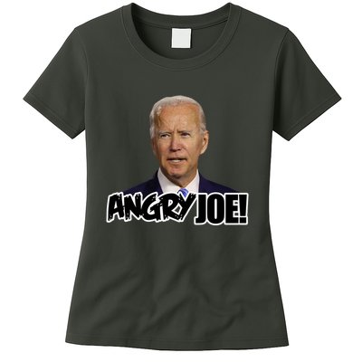 Angry Joe! Funny Biden Womens T-Shirt