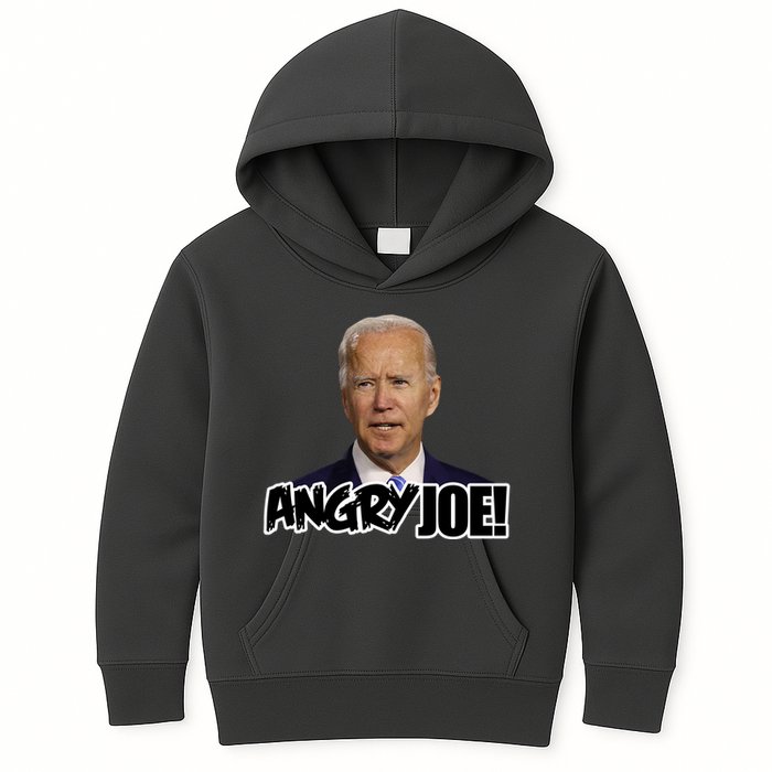 Angry Joe! Funny Biden Kids Hoodie