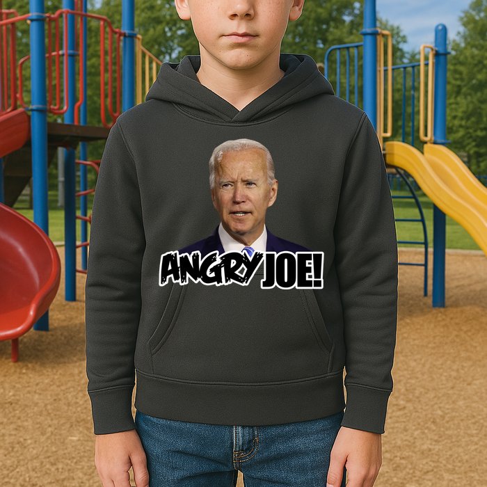 Angry Joe! Funny Biden Kids Hoodie