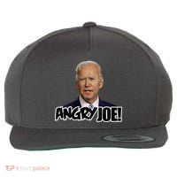 Angry Joe! Funny Biden Wool Snapback Cap