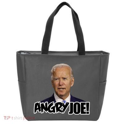 Angry Joe! Funny Biden Zip Tote Bag