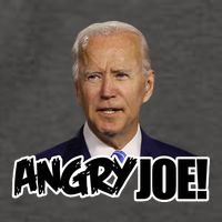 Angry Joe! Funny Biden Vector Backpack