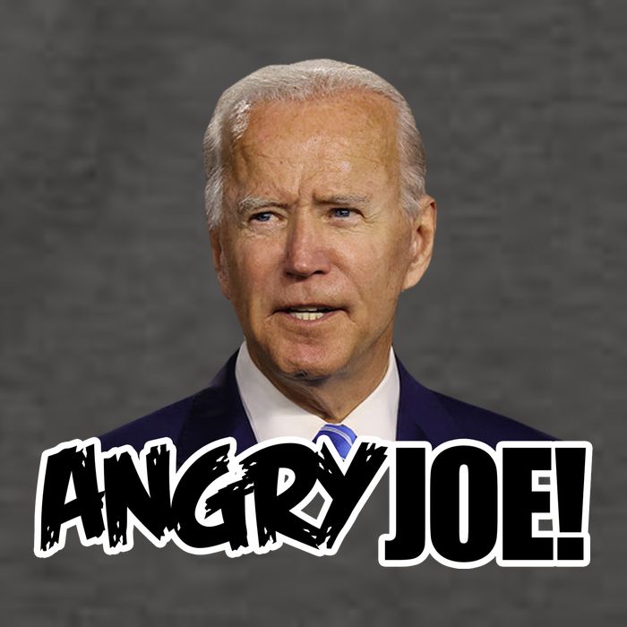 Angry Joe! Funny Biden Vector Backpack