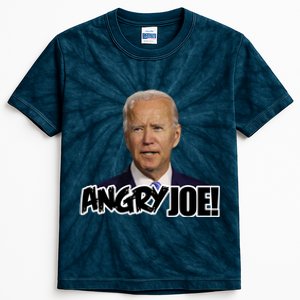 Angry Joe! Funny Biden Kids Tie-Dye T-Shirt