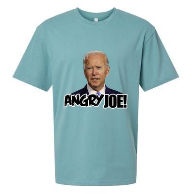 Angry Joe! Funny Biden Sueded Cloud Jersey T-Shirt