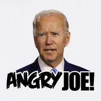 Angry Joe! Funny Biden Garment-Dyed Sweatshirt