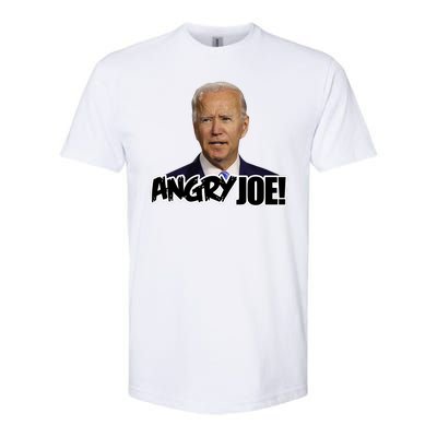 Angry Joe! Funny Biden Softstyle CVC T-Shirt