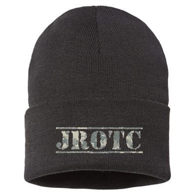 Awesome Jrotc For Junior Rotc Members Sustainable Knit Beanie