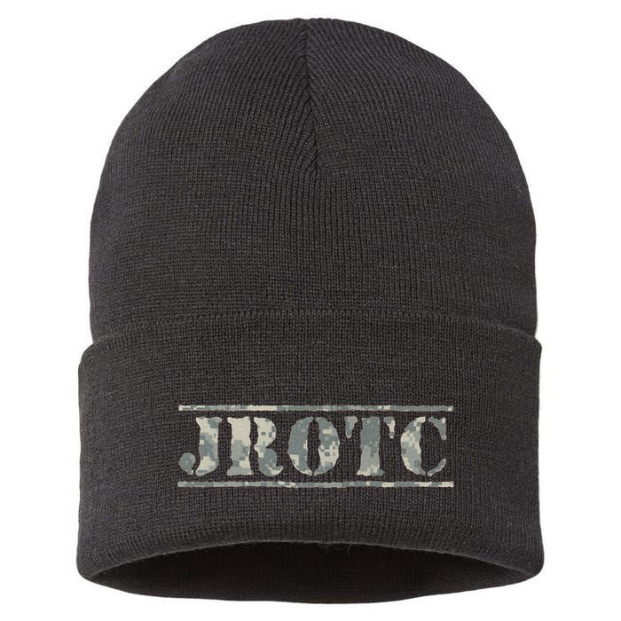 Awesome Jrotc For Junior Rotc Members Sustainable Knit Beanie