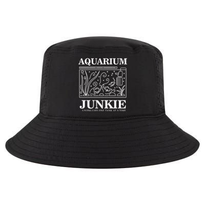 Aquarium Junkie Gift Aquarist Tank Fish Keeping Lover Meaningful Gift Cool Comfort Performance Bucket Hat