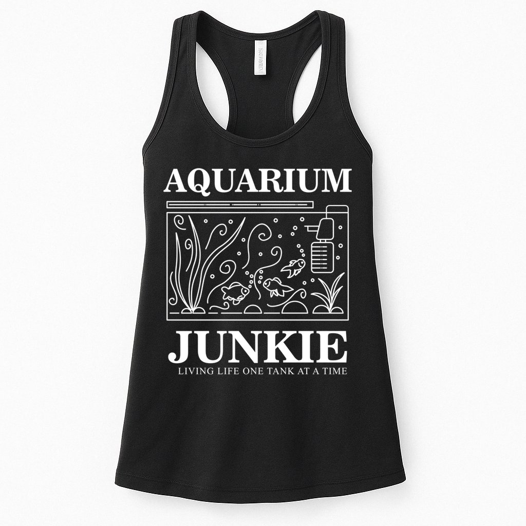 Aquarium Junkie Gift Aquarist Tank Fish Keeping Lover Meaningful Gift Womens Tank Top