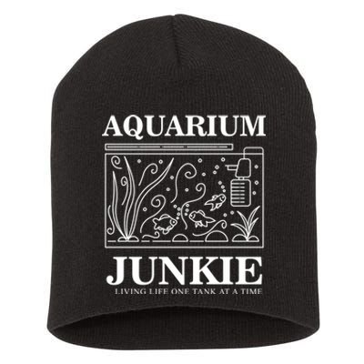 Aquarium Junkie Gift Aquarist Tank Fish Keeping Lover Meaningful Gift Short Acrylic Beanie