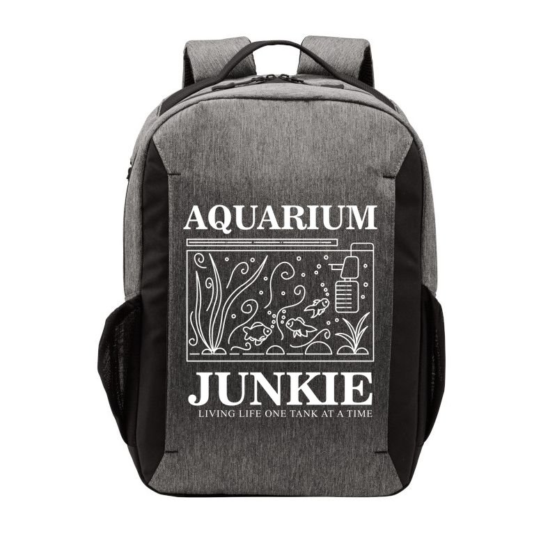 Aquarium Junkie Gift Aquarist Tank Fish Keeping Lover Meaningful Gift Vector Backpack