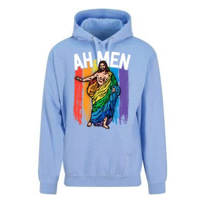 Ah Jesus Gift Funny Lgbtq Funny Gift Funny Gift Rainbow Gift Unisex Surf Hoodie