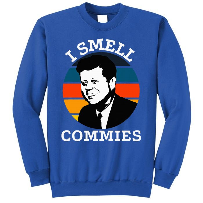 American Jfk I Smell Commies Political Humor Gift Sweatshirt