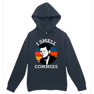 American Jfk I Smell Commies Political Humor Gift Urban Pullover Hoodie