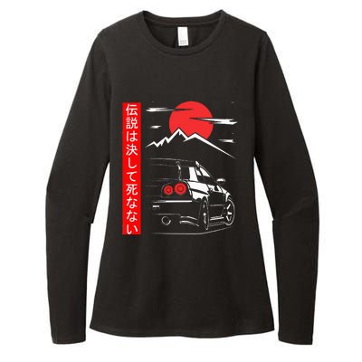 Automotive Jdm Legend Tuning Car 34 Japan Womens CVC Long Sleeve Shirt