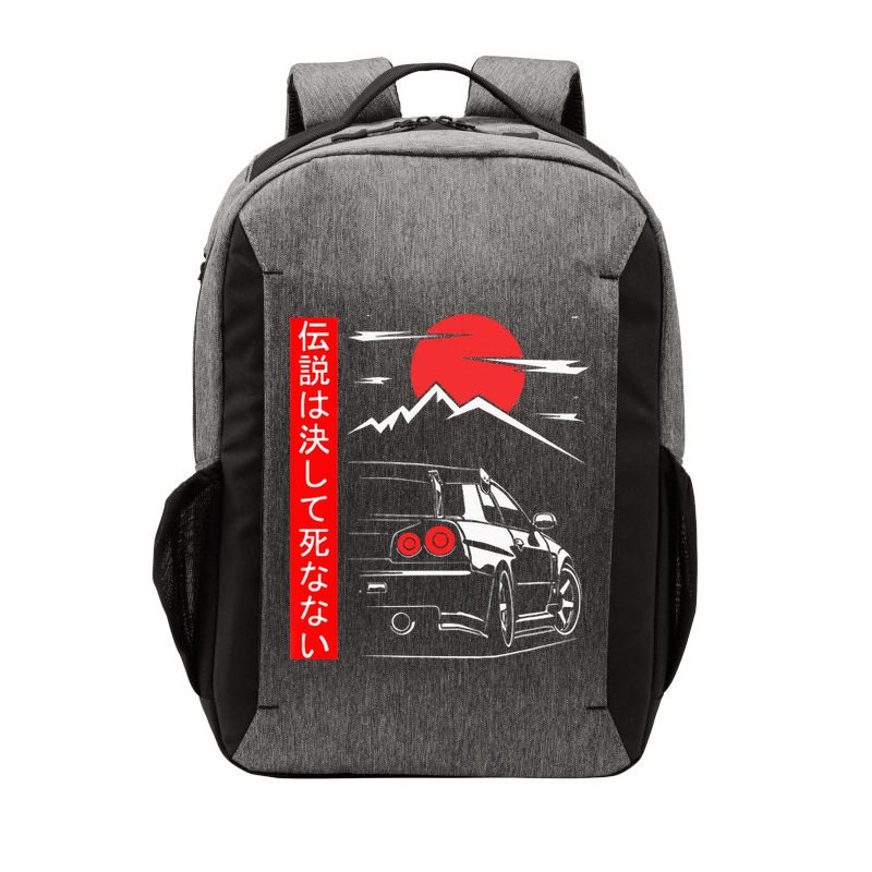 Automotive Jdm Legend Tuning Car 34 Japan Vector Backpack