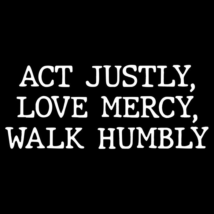 Act Justly Love Mercy Walk Humbly Impact Tech Backpack
